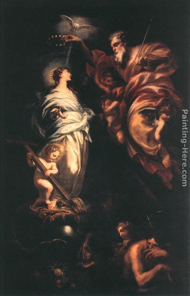 Domenico Piola Immaculate Conception